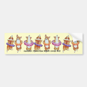 Autocollant De Voiture Sticker Pembroke Welsh Corgi