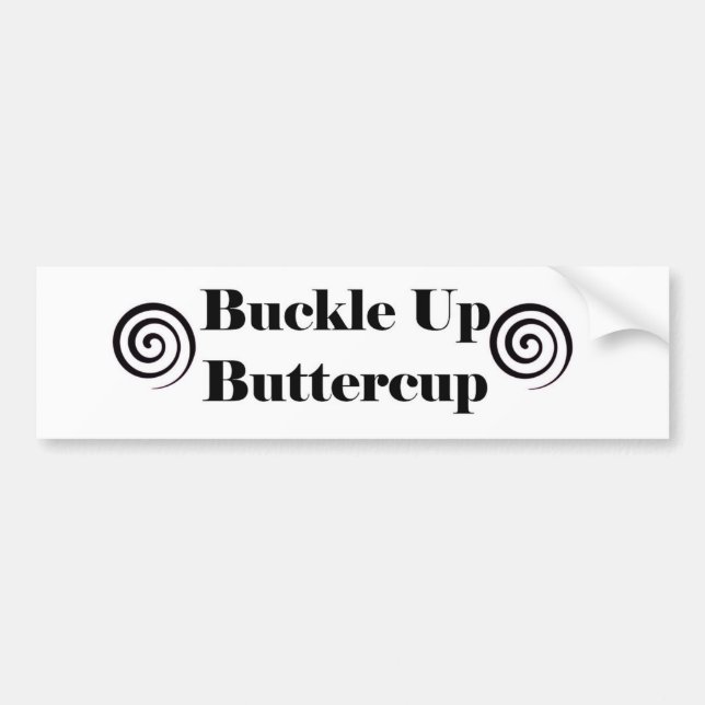 Autocollant De Voiture Sticker pour pare-chocs Boucle Haut (Devant)