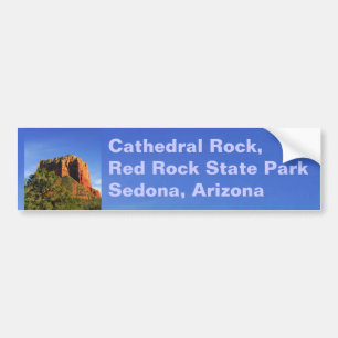 Autocollant De Voiture Sticker pour pare-chocs Cathedral Rock, Sedona Ari