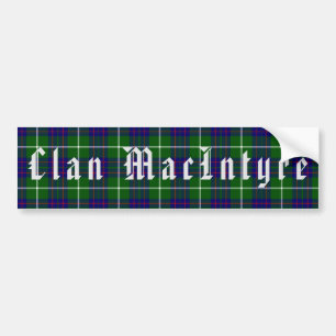 Autocollant De Voiture Sticker pour pare-chocs Clan MacIntyre