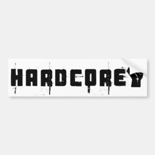 Autocollant De Voiture Sticker pour pare-chocs hardcore