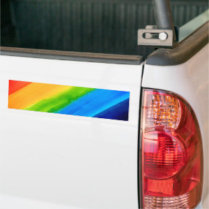 Autocollant De Voiture Sticker pour pare-chocs Rainbow