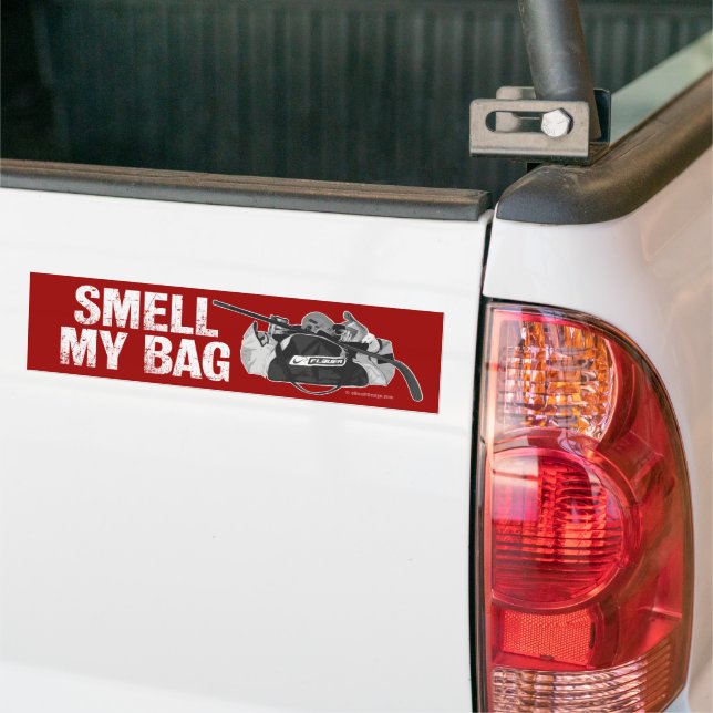 Autocollant De Voiture Sticker pour pare-chocs Smell My Bag (Stench de ho (Sur camion)