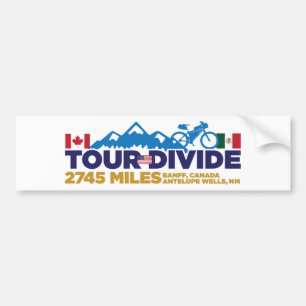 Autocollant De Voiture Sticker pour pare-chocs Tour Divide