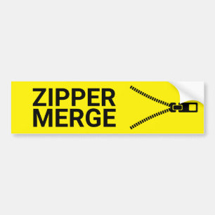Autocollant De Voiture Sticker pour pare-chocs Zipper Fuge