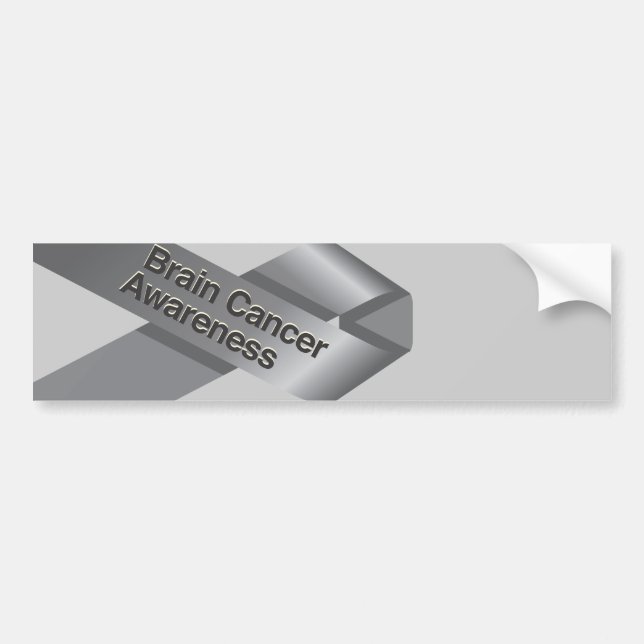 Autocollant De Voiture Sticule pare-chocs de sensibilisation au cancer du (Devant)