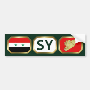 Autocollant De Voiture Sticule pare-chocs du code de la carte du drapeau