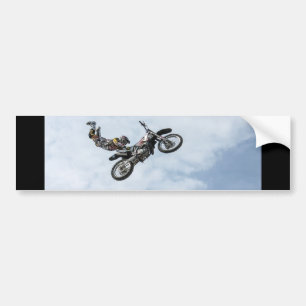 Autocollant De Voiture Stunt Biker - Bumper Sticker