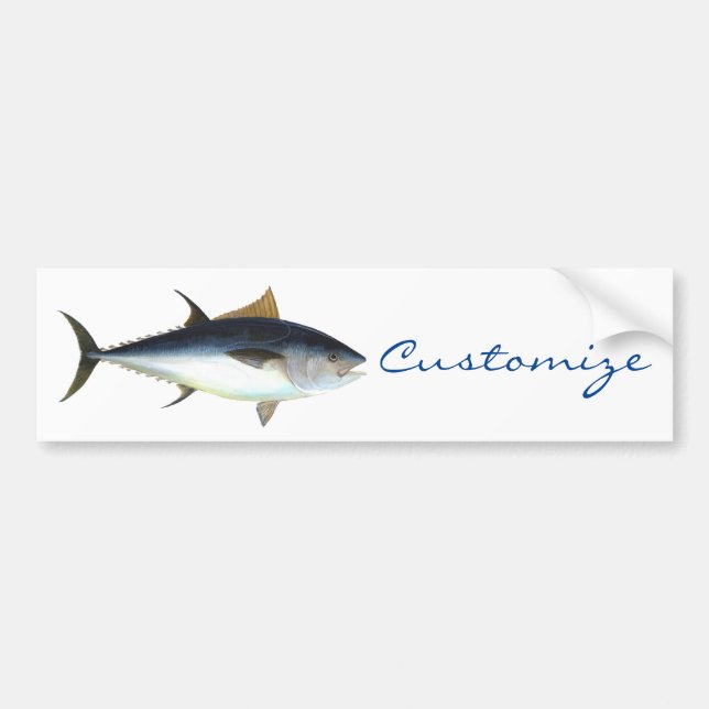 Autocollant De Voiture Style Thon Bigeye Thunder_Cove (Devant)