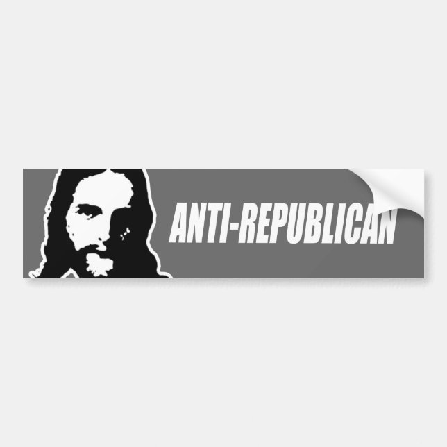 Autocollant De Voiture Substance d'ANTI-REPUBLICAN (Devant)
