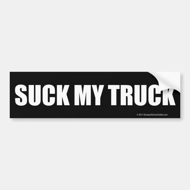 Autocollant De Voiture Sucez mon camion (Devant)