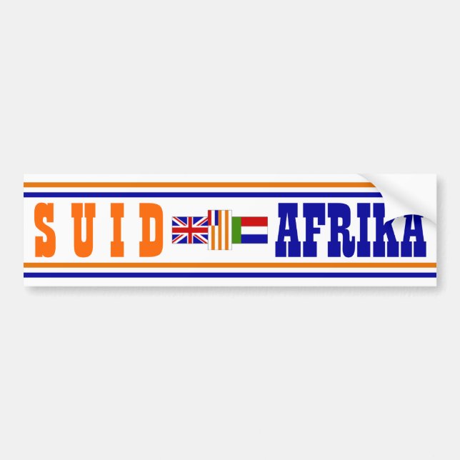 Autocollant De Voiture Suid-Afrika (Devant)