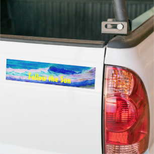 Autocollant De Voiture Suivre le soleil