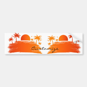 Autocollant De Voiture Sunrise Sunset Thunder Cove