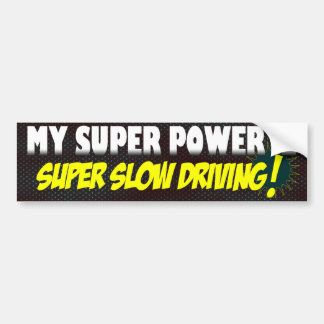 Autocollant De Voiture Superbe ralentissez