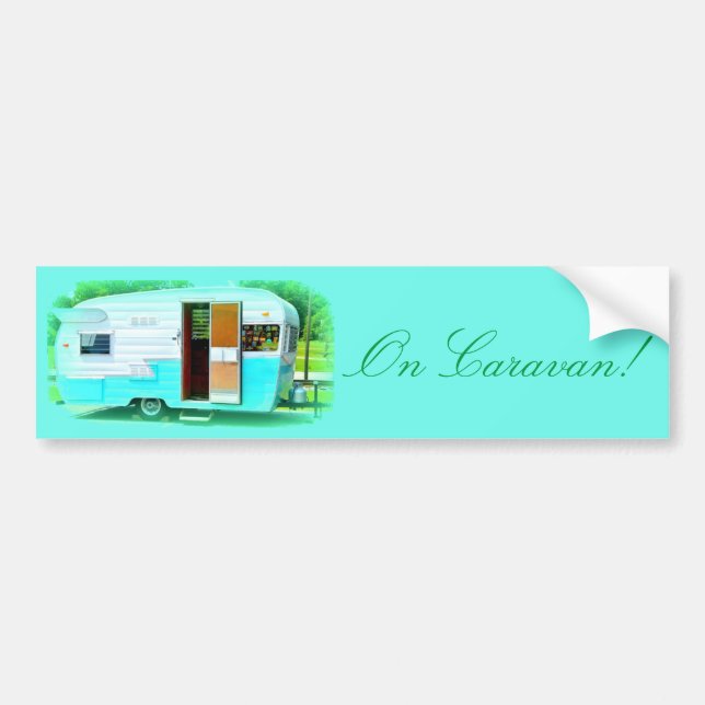 Autocollant De Voiture Sur la caravane ! Caravane de remorque (Devant)