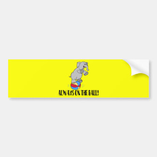 Autocollant De Voiture Sur l'éléphant de boule