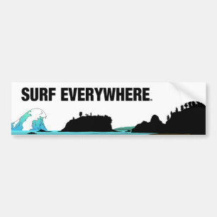 Autocollant De Voiture Surf SUPÉRIEUR partout
