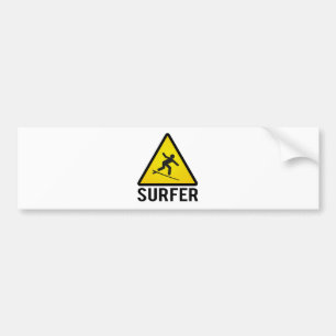 Autocollant De Voiture Surfeur