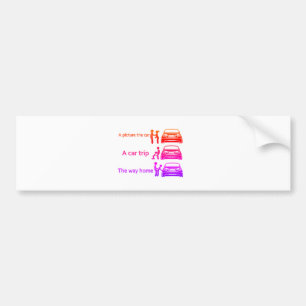 Autocollant De Voiture Symbole amusant du circuit automobile