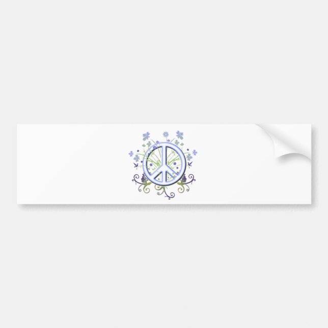 Autocollant De Voiture Symbole de paix (Devant)