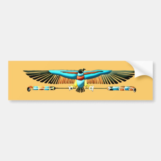 Autocollant De Voiture Symbole de protection égyptienne égypt protection (Devant)