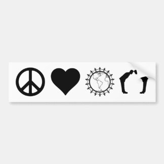 Autocollant De Voiture Symbologie de PLUR (adhésif pour pare-chocs)