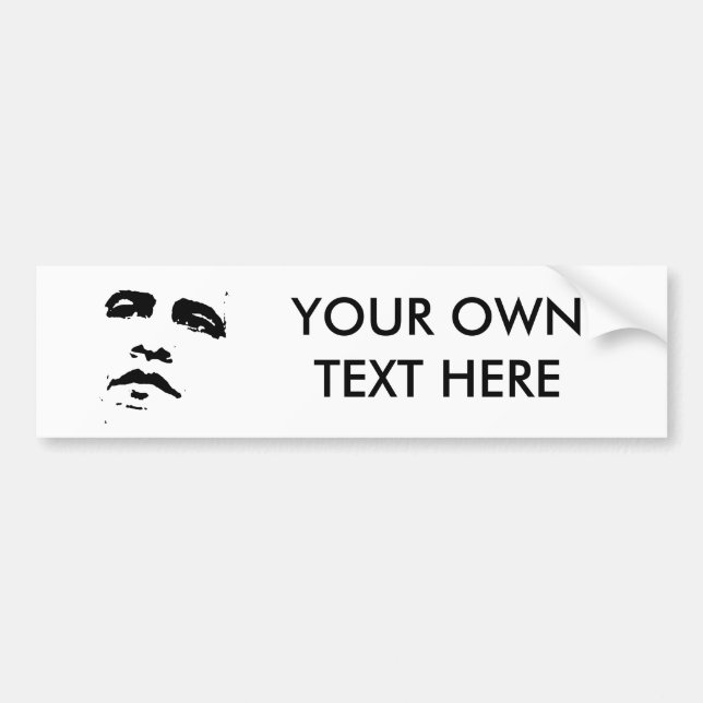 Autocollant De Voiture T-shirt d'Obama (Devant)