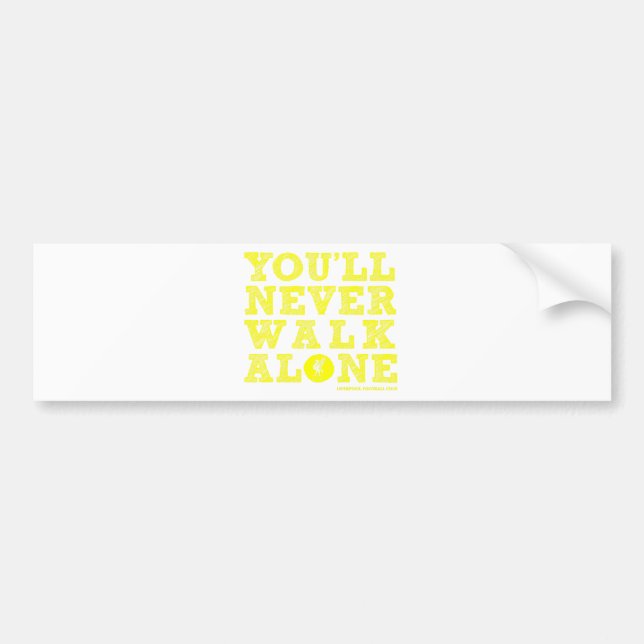 Autocollant De Voiture T-shirt YNWA-Liverpool (Devant)