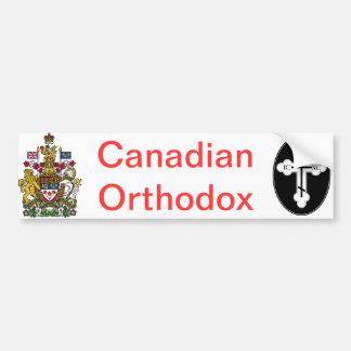 Autocollant De Voiture T-shirts orthodoxe canadien et plus…