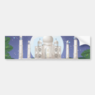 Autocollant De Voiture taj mahal