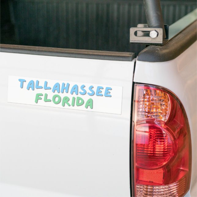 Autocollant De Voiture Tallahassee Floride (Sur camion)