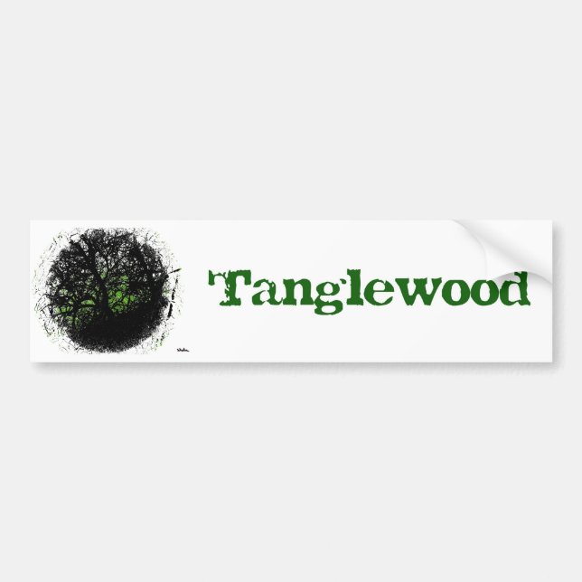 Autocollant De Voiture Tanglewood (Devant)