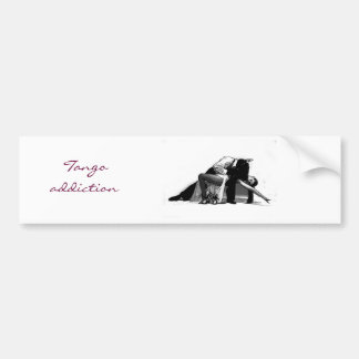 AUTOCOLLANT DE VOITURE TANGO ADDICTION