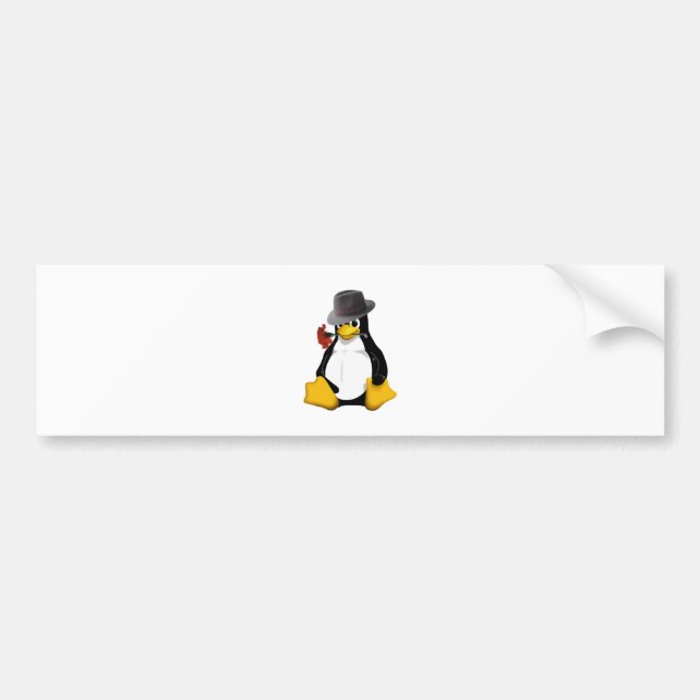 Autocollant De Voiture Tango de Linux (Devant)