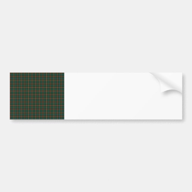 Autocollant De Voiture tartan du Manitoba (Devant)