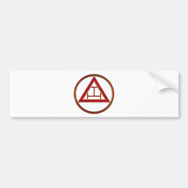 Autocollant De Voiture Tau royal de triple de voûte (Devant)