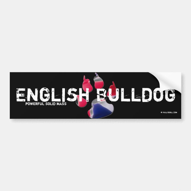 Autocollant De Voiture Tauldog (Devant)