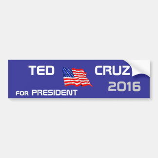 Autocollant De Voiture Ted Cruz pour le président 2016