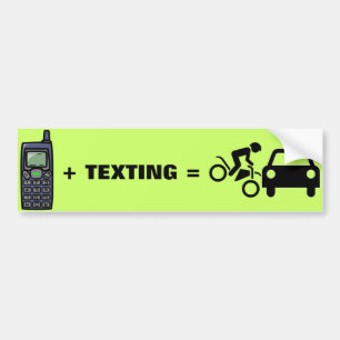 Autocollant De Voiture Téléphone portable + Adhésif pour pare-chocs de