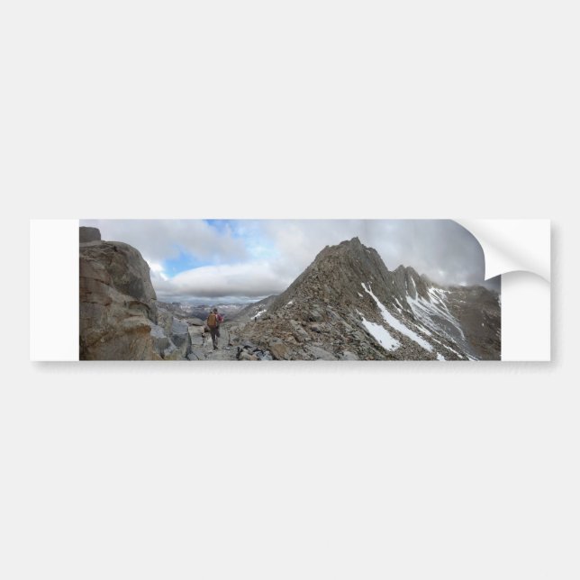 Autocollant De Voiture Tempête du col Mather - sentier John Muir - Sierra (Devant)