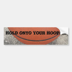 Autocollant De Voiture Tenez-Vous Sur Votre Sticker Basketball HOOPS