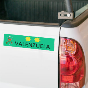 AUTOCOLLANT DE VOITURE TENIENTE CORONEL VALENZUELA