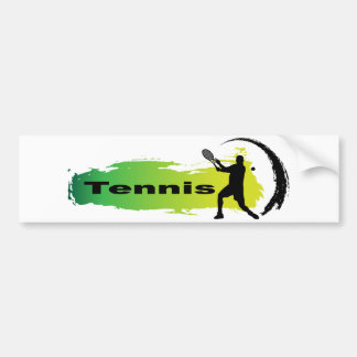 Autocollant De Voiture Tennis unique (mâle)