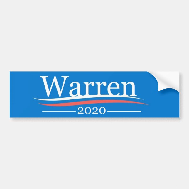 Autocollant De Voiture Terriers pour le président, 2020, bleu classique (Devant)
