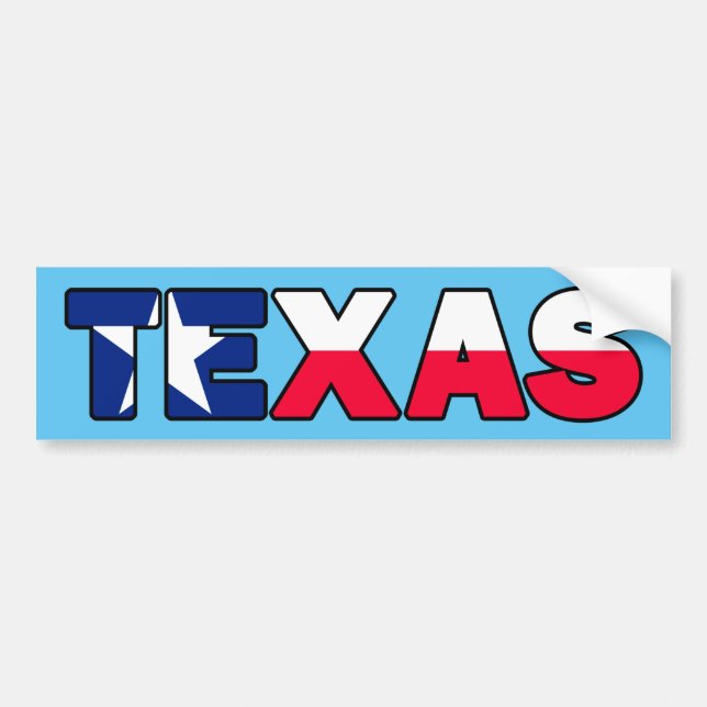 Autocollant De Voiture Texas (Devant)