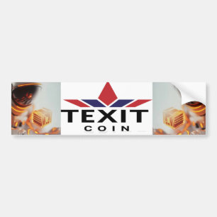 Autocollant De Voiture TeXit Coin Mine TXC et ne manquez pas le tour