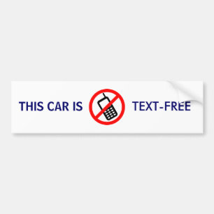 Autocollant De Voiture TEXT-FREE - adhésif pour pare-chocs
