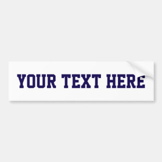 Autocollant De Voiture Texte personnalisé