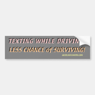 Autocollant De Voiture TextingWhileDriving ?